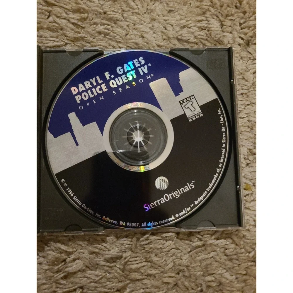 Police Quest IV: Daryl F. Gates Open Season PC Video Game